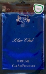 Air Spice Blue Club - vonná visačka 