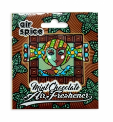 Air Spice mint chocolate - vonná visačka