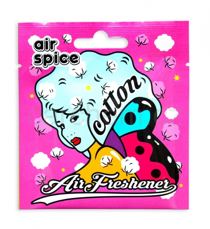 Air Spice Cotton - vonná visačka