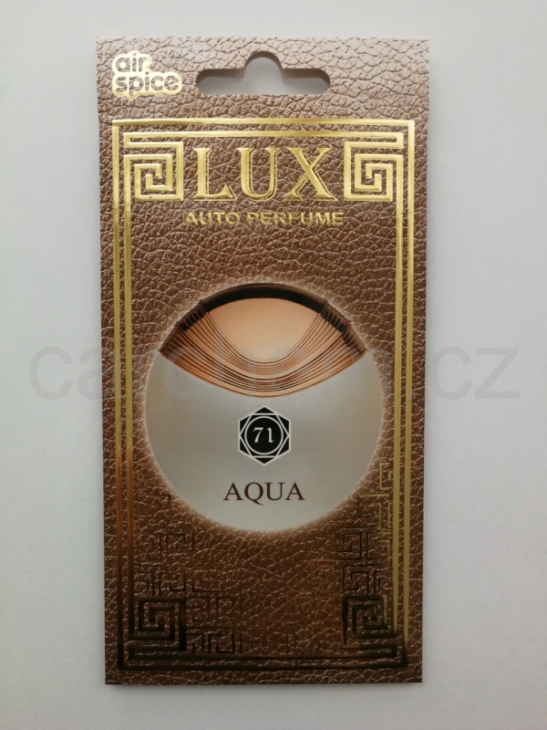 Air Spice Lux Aqua - vonná visačka 