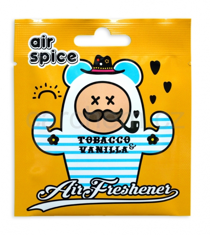 Air Spice Tobacco Vanilla - vonná visačka